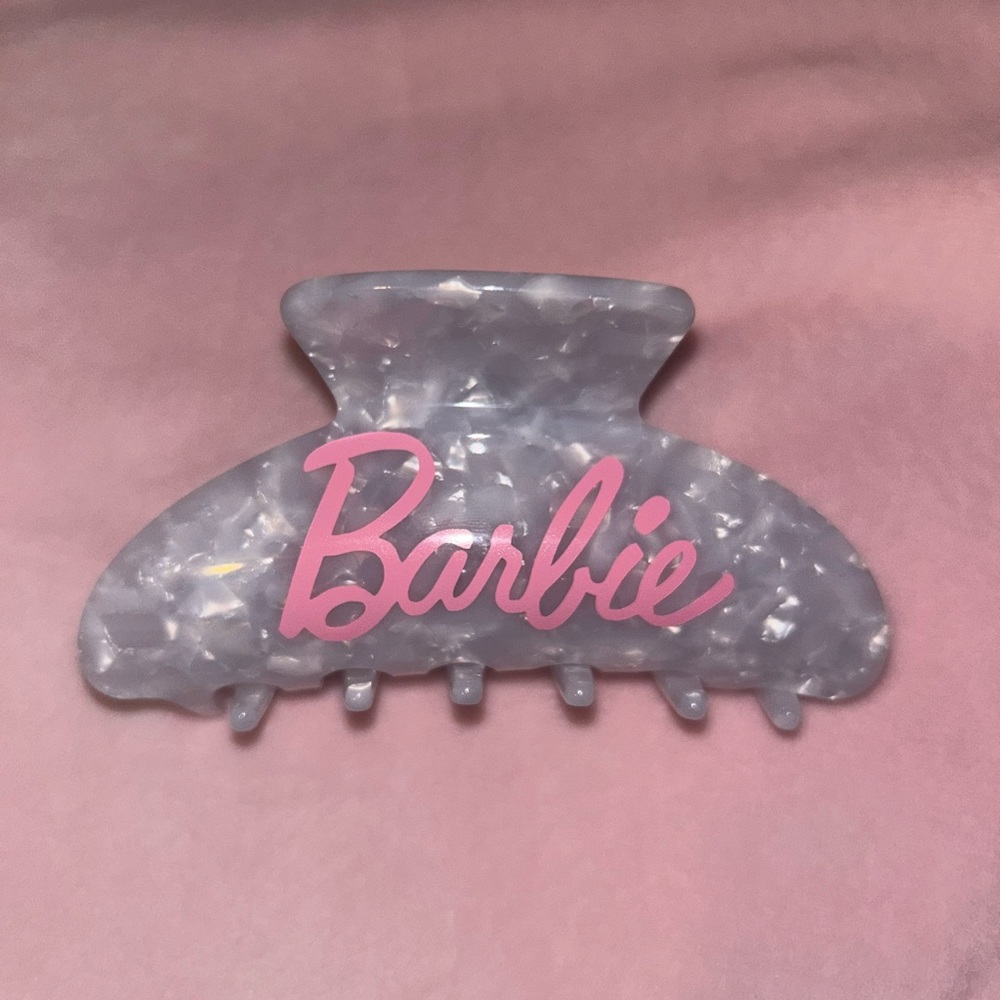 Barbie Hair Claw Clip New Barbie Core White
